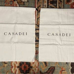 Pair of Casadei Dust bags